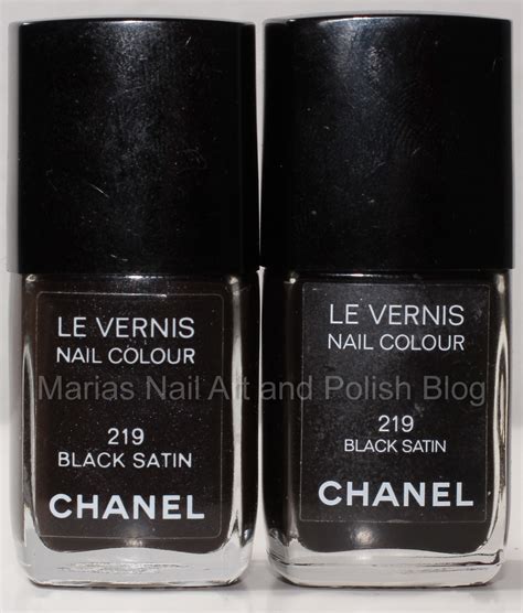 219 black satin chanel|Chanel Black Satin 219 .